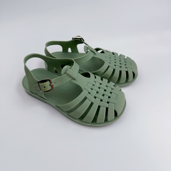 Toddler Girls Summer Jelly Sandals Size 9C Green Color 2T-3T - Picture 1 of 4